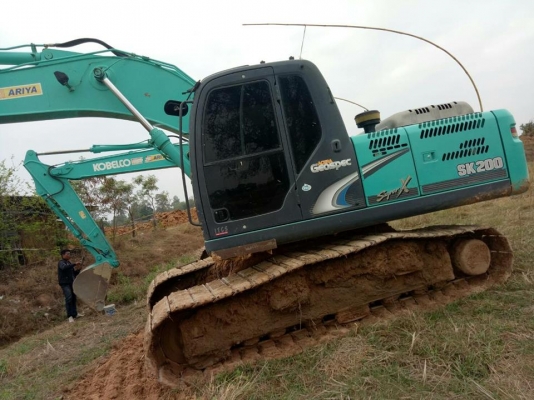 ขายรถขุดแบ็คโคKOBELCO SK200-8 SUPERX เอกสารทะเบียนทำงานหมื่นสามพัน ชม. พร้อมลงงาน