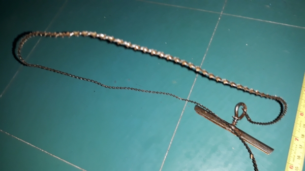 ขายเลื่อยมือทหารฝรั่งเศสมี2แบบ แบบห่วง และแบบดึงมือจับ ยาว30&quot; คมมากๆ งานเก่าเก็บ