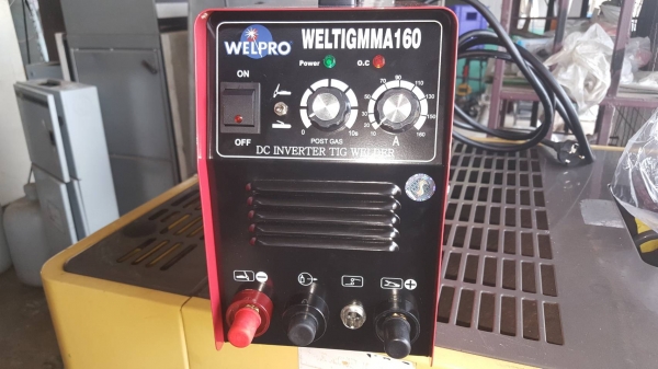 ตู้เชื่อม TIG 160 A.WELPRO ใหม่แกะกล่องราคามือสอง ตู้เชื่อม TIG 160 A.WELPRO ใหม่แกะกล่องราคามือสอง