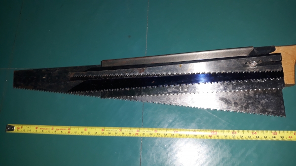 ขายเลื่อยชุด5ใบ ตราจระเข้สามดาว MADE IN GERMANY.ใหม่เก่าเก็บ