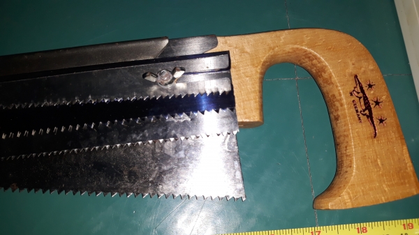 ขายเลื่อยชุด5ใบ ตราจระเข้สามดาว MADE IN GERMANY.ใหม่เก่าเก็บ