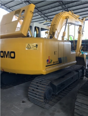 Sumitomo SH120-1 รถขุดตีนตะขาบขนาดใหญ่ สภาพนางฟ้า ราคาเบาๆ 0813553478คุณโย