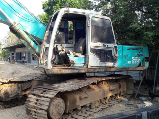 ขายรถแบคโฮ KOBELCO SK 220-3 ใช้งานได้ราคา 370,000 สระบุรี