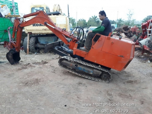 ตรวจเช๊ค พร้อมใช้งานครับ รถขุด แบคโฮ IHI เทียบเท่า PC 25 เครื่อง ISUZU ดีเซล 3 สูบ เก่านอกแท้