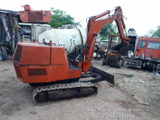 ตรวจเช๊ค พร้อมใช้งานครับ รถขุด แบคโฮ IHI เทียบเท่า PC 25 เครื่อง ISUZU ดีเซล 3 สูบ เก่านอกแท้