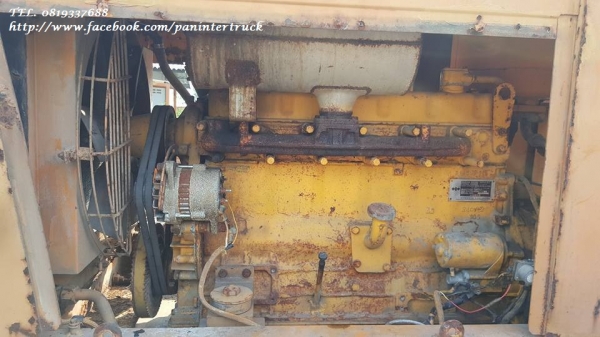 FROM JAPAN* รถตักล้อยางKOMATSU-JH63 -K/ขับเคลื่อน 2 เพลา/เลี้ยวเอว/เกียร์ทอร์ค /เครื่องยนต์ KOMATSU-S6D105- 6 สูบ/ ราคาเพียง 320,000 บาท