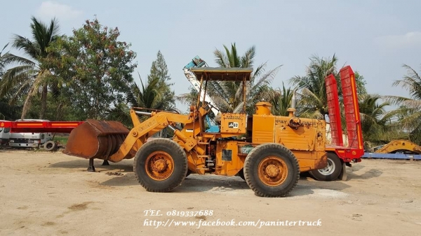 FROM JAPAN* รถตักล้อยางKOMATSU-JH63 -K/ขับเคลื่อน 2 เพลา/เลี้ยวเอว/เกียร์ทอร์ค /เครื่องยนต์ KOMATSU-S6D105- 6 สูบ/ ราคาเพียง 320,000 บาท