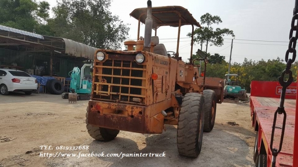 FROM JAPAN* รถตักล้อยางKOMATSU-JH63 -K/ขับเคลื่อน 2 เพลา/เลี้ยวเอว/เกียร์ทอร์ค /เครื่องยนต์ KOMATSU-S6D105- 6 สูบ/ ราคาเพียง 320,000 บาท