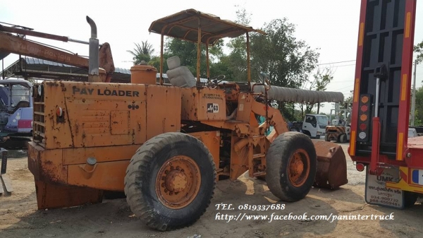 FROM JAPAN* รถตักล้อยางKOMATSU-JH63 -K/ขับเคลื่อน 2 เพลา/เลี้ยวเอว/เกียร์ทอร์ค /เครื่องยนต์ KOMATSU-S6D105- 6 สูบ/ ราคาเพียง 320,000 บาท