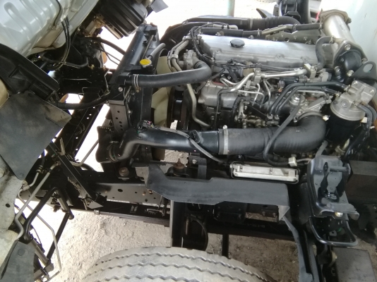 6 ล้อกลาง *EURO.3* ISUZU NPR 150 แรงม้า *คอมมอนเรว* ยาว 5.00 ม.* รถสวยเดิม+พร้อมใช้งาน * รถห้างแท้ *