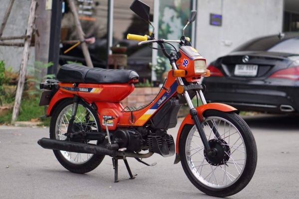 ร้าน  วุฒิ นนบุรี     ขาย  YAMAHA BEIIE80cc. รถ 2 จังหวะ ใช้งาน