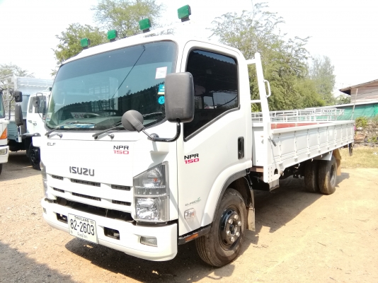 6 ล้อกลาง *EURO.3* ISUZU NPR 150 แรงม้า *คอมมอนเรว* ยาว 5.00 ม.* รถสวยเดิมทั้งคัน* รถห้างแท้ * มีเล่