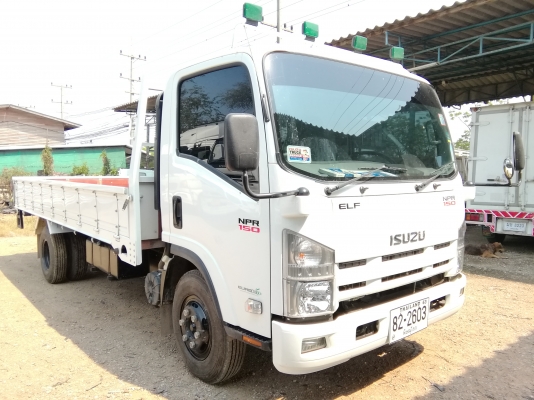 6 ล้อกลาง *EURO.3* ISUZU NPR 150 แรงม้า *คอมมอนเรว* ยาว 5.00 ม.* รถสวยเดิมทั้งคัน* รถห้างแท้ * มีเล่