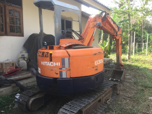 ขายแม็คโค HITACHI  EX30UR สภาพสวยพร้อมใช้ เก่าญี่ปุ่น ขาย 250,000บาท ต่อรอง