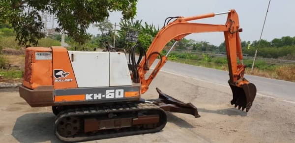 ขายด่วนรถแบคโฮKUBOTAคูโบต้าKH60เทียบเท่าPC30เครื่องคูโบต้า3สูบปั่มแรงรถนอกเพิ่งนำเข้ามาใหม่ยังไม่เคยใช้งานในเมืองไทยเลย