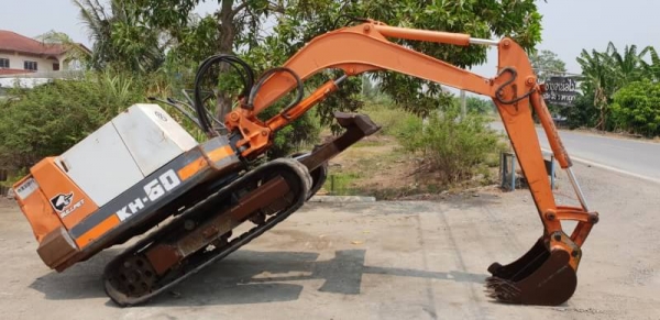 ขายด่วนรถแบคโฮKUBOTAคูโบต้าKH60เทียบเท่าPC30เครื่องคูโบต้า3สูบปั่มแรงรถนอกเพิ่งนำเข้ามาใหม่ยังไม่เคยใช้งานในเมืองไทยเลย