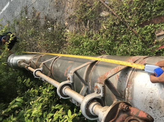 ท่อสูบนำ้แสตนเลส 15 นิ้ว