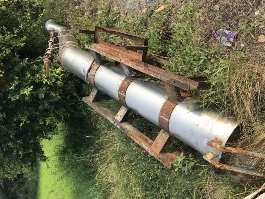 ท่อสูบนำ้แสตนเลส 15 นิ้ว