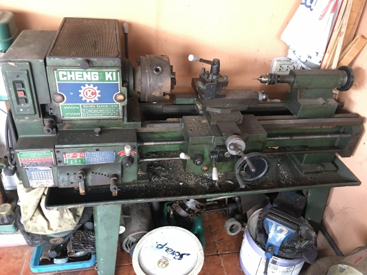 เครื่องกลึง 3 ฟุต ไฟ 220v