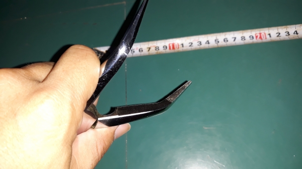 ขายคีมคีบปากงอELORA NO.471MADE IN GERMANY.ใหม่เก่าเก็บ