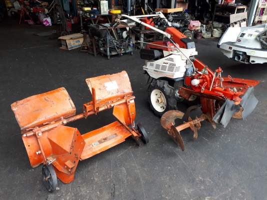 รถพรวนดินเดินตาม Iseki Kc800f นำเข้าจากญี่ปุ่น