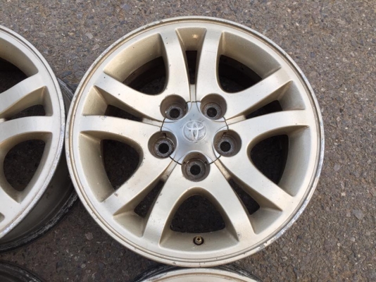 ขายล้อแม็ก Toyota Tiger D4D ขอบ 15 4 ล้อ ราคา 4,100 บาท ราคาถูกๆลายยอดฮิต