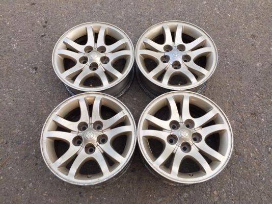 ขายล้อแม็ก Toyota Tiger D4D ขอบ 15 4 ล้อ ราคา 4,100 บาท ราคาถูกๆลายยอดฮิต