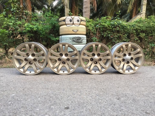 ขายล้อแม็ก Toyota Tiger D4D ขอบ 15 4 ล้อ ราคา 4,100 บาท ราคาถูกๆลายยอดฮิต ขายล้อแม็ก Toyota Tiger D4D ขอบ 15 4 ล้อ ราคา 4,100 บาท ราคาถูกๆลายยอดฮิต