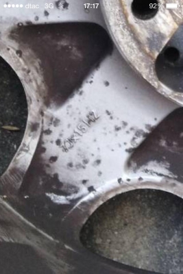 ล้อ15 Mercedes Benz INTAR 7x15 ET40 Made in Germany แท้