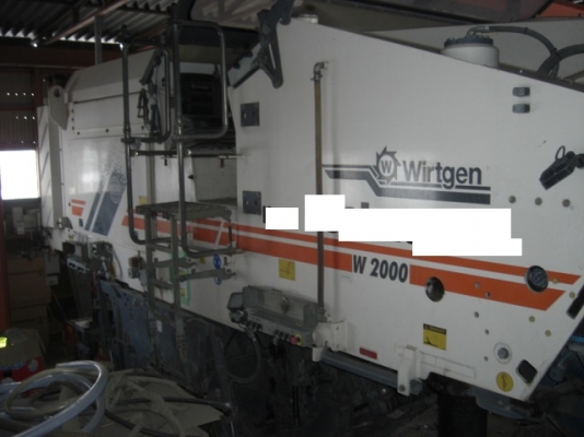 ขายรถกัดผิวถนน WIRTGEN W2000 'ปี 2007 สภาพพ้อมใช้ สนใจติดต่อ อำพล 090-9694506, 080-3031241 ขายรถกัดผิวถนน WIRTGEN W2000 'ปี 2007 สภาพพ้อมใช้ สนใจติดต่อ อำพล 090-9694506, 080-3031241