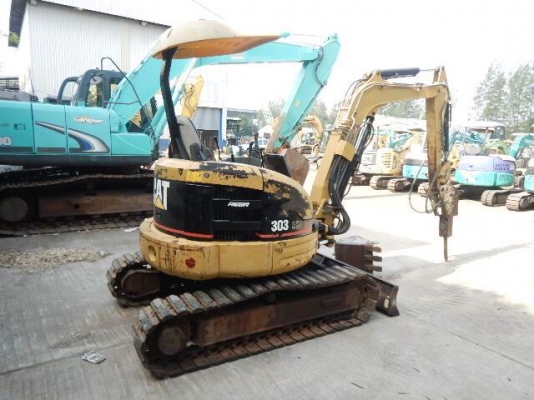 CAT 303CR ขนาดPC-30 <หัวแย๊กพร้อมบุ้งกี๊>รถเก่านอกมีเอกสารใบอินวอย☎️ติดต่อ 085-5632278 <ราคาต่อรองได้>