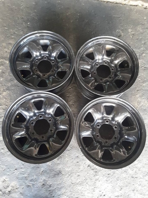 ล้อกะทะผ่า Vigo 6/139 ขอบ 16*8 et-15 สวยๆ 1ชุด