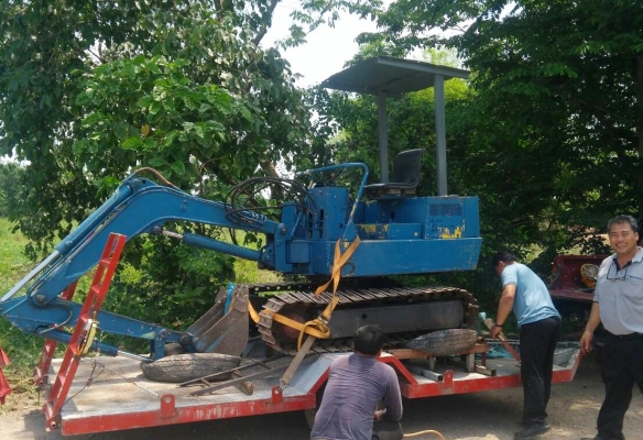 ขอบคุณลูกค้าจากนครนายก รับไปลงงานแล้ว รถแบคโฮ MITSUBISHI MM25 รถเก่านอกนำเข้า ยังไม่เคยใช้งานในไทย ชม.การทำงาน 3,000+ชม. เครื่องดี ปั๊มแรง โซ่หนา เอวแน่น พร้อมใช้งาน มีเอกสารใบอินวอยซ์ มี VDO การทำงานให้ชม