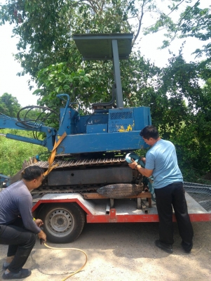 ขอบคุณลูกค้าจากนครนายก รับไปลงงานแล้ว รถแบคโฮ MITSUBISHI MM25 รถเก่านอกนำเข้า ยังไม่เคยใช้งานในไทย ชม.การทำงาน 3,000+ชม. เครื่องดี ปั๊มแรง โซ่หนา เอวแน่น พร้อมใช้งาน มีเอกสารใบอินวอยซ์ มี VDO การทำงานให้ชม