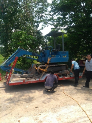ขอบคุณลูกค้าจากนครนายก รับไปลงงานแล้ว รถแบคโฮ MITSUBISHI MM25 รถเก่านอกนำเข้า ยังไม่เคยใช้งานในไทย ชม.การทำงาน 3,000+ชม. เครื่องดี ปั๊มแรง โซ่หนา เอวแน่น พร้อมใช้งาน มีเอกสารใบอินวอยซ์ มี VDO การทำงานให้ชม