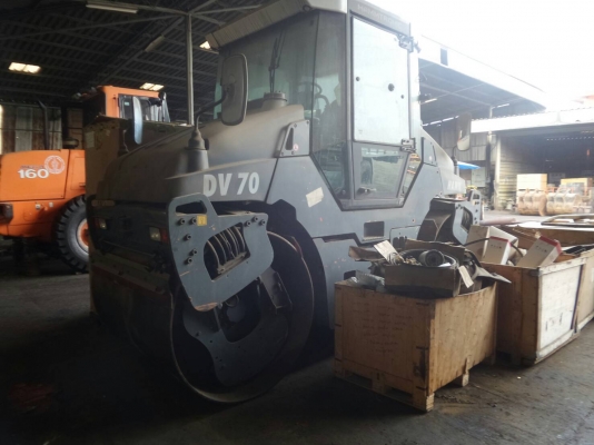 รถบดเบรคดาวน์ ขนาด8ตัน แฮม  DV70 เก่านอก