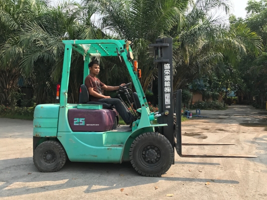 ขายFORKLIFT MITSUBISHI FG25(2.5ตัน) สวยเดิมจากญี่ปุ่น ยังไม่เคยใช้ในไทย 145,000เท่านั้น!!