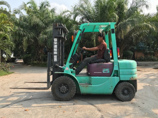 ขายFORKLIFT MITSUBISHI FG25(2.5ตัน) สวยเดิมจากญี่ปุ่น ยังไม่เคยใช้ในไทย 145,000เท่านั้น!!