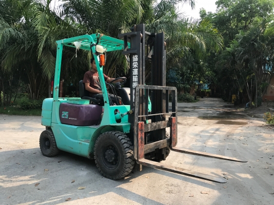 ขายFORKLIFT MITSUBISHI FG25(2.5ตัน) สวยเดิมจากญี่ปุ่น ยังไม่เคยใช้ในไทย 145,000เท่านั้น!!