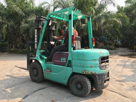 ขายFORKLIFT MITSUBISHI FG25(2.5ตัน) สวยเดิมจากญี่ปุ่น ยังไม่เคยใช้ในไทย 145,000เท่านั้น!!