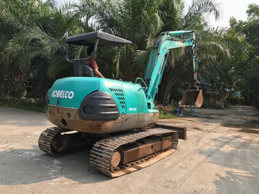 ขายแบคโฮ KOBELCO SK45 ลายหัวแย๊ก บุ้งกี๋ ปั้มนิ้ว แทรคเหล็ก ครบๆ สวยเดิมจากญี่ปุ่น ทำงานสมบูรณ์ทุกระบบ รับรองไม่ผิดหวัง 365,000 เท่านั้น!!