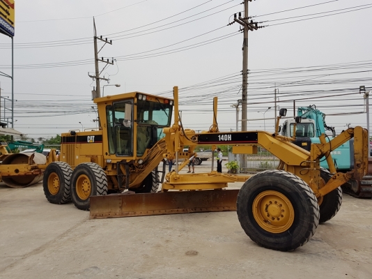 มาใหม่ !! ขายรถเกรด Caterpillar 140H นำเข้าจาก USA แท้ 1000\% Serial 2ZK042xx สภาพสวย ไม่เคยใช้งานในไทย