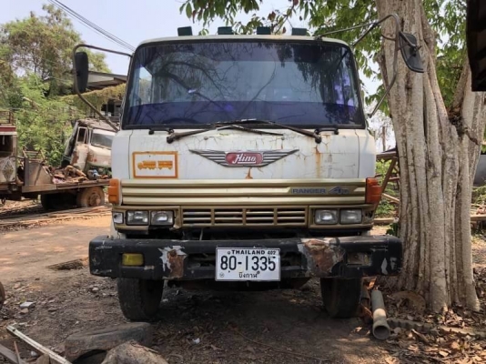 ขาย 325,000 บาท HINO เทเลอร์ 2 เพลา (คัสชี Nissan หน้ายาว) เครื่อง Nissan -PE6 -280 แรง หัวบาง ยางดี