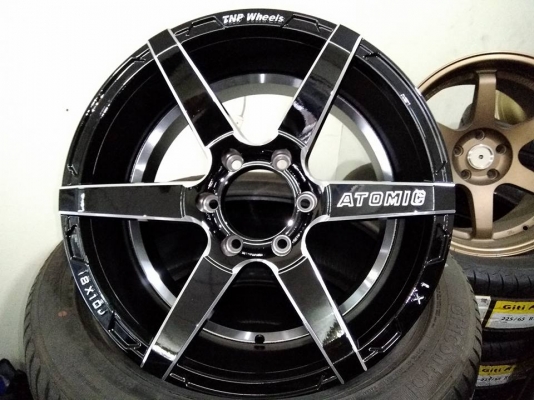 แม็กใหม่ขอบ 18 ราคา 15500 พร้อมยาง 22500 บาท