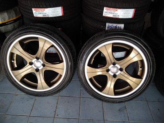 แม็กสวยขอบ 17 งาน k speed พร้อมยางดี ปลายปี 15