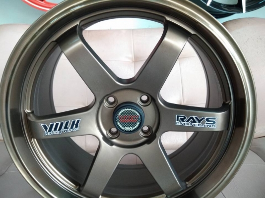 แม็กใหม่ te37 ขอบ 17 ราคา 4 วง 8900 บาท