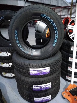 ยางใหม่ดันลอป เอที22 ขนาด 265 70 16 ปี 18 เส้นละ 3400 บาท