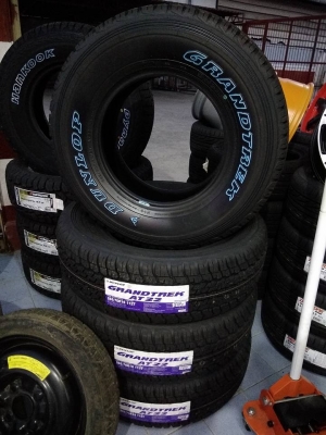 ยางใหม่ดันลอป เอที22 ขนาด 265 70 16 ปี 18 เส้นละ 3400 บาท