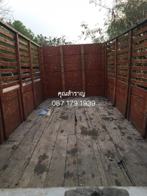 ขาย! กะบะไม้รถสิบล้อ สภาพ 70\% ราคา 25,000 ติดต่อคุณสำราญ 087 179 1939