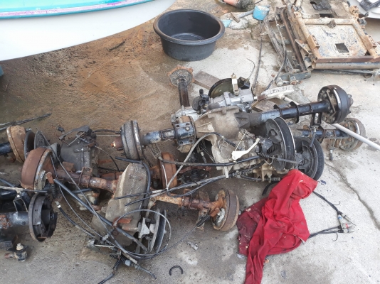 ชุดเพลา และเกียร์ รถกอล์ฟ (ขายตามสภาพ)